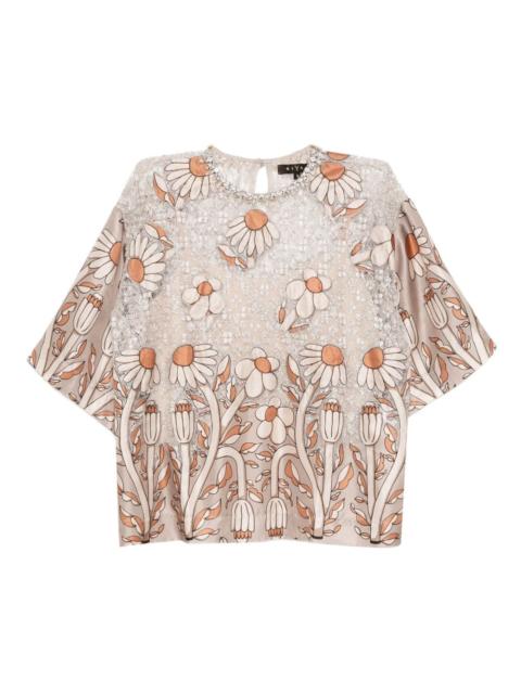 BIYAN floral-print top