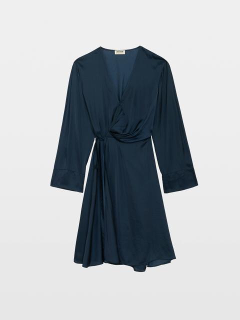 Zadig & Voltaire Remoir Satin Dress