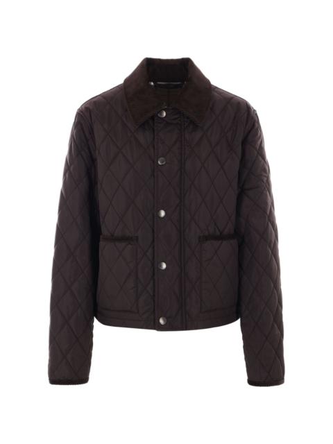 Burberry quilted barn jacket