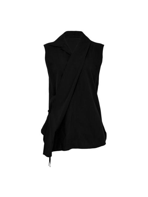 Y's Wrap Knot Sleeveless Shirt