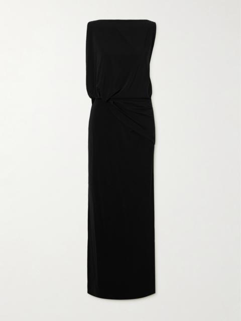 JACQUEMUS Peplo Stretch-jersey Maxi Dress