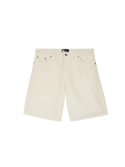 The Kooples DENIM SHORTS IN ECRU HERRINGBONE