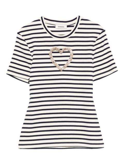 Sandro striped T-shirt