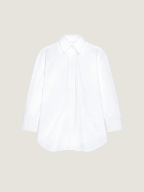 Givenchy ASYMMETRIC SHIRT IN POPLIN