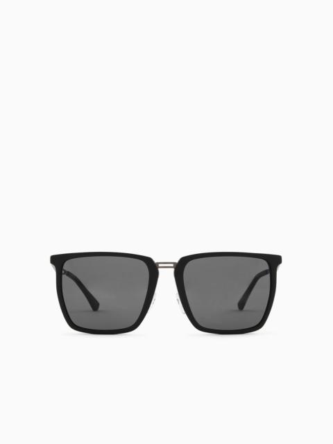 EMPORIO ARMANI Men’s square sunglasses