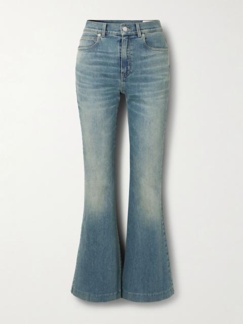 Alexander McQueen High-rise boot-cut jeans Blue