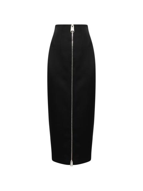 Ruddy zip-up pencil skirt