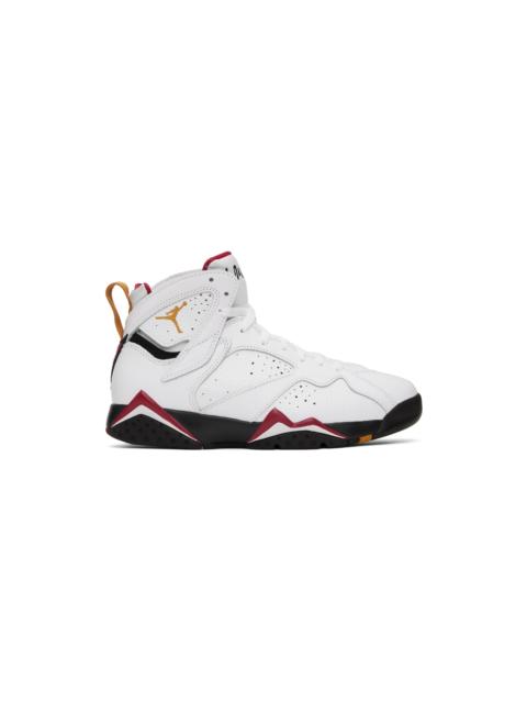 Jordan White Air Jordan 7 Sneakers