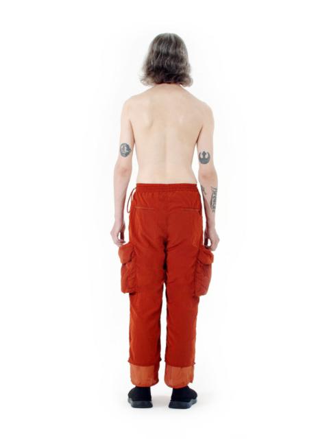 SUNNEI ELASTIC CARGO PANTS / ripstop / choco