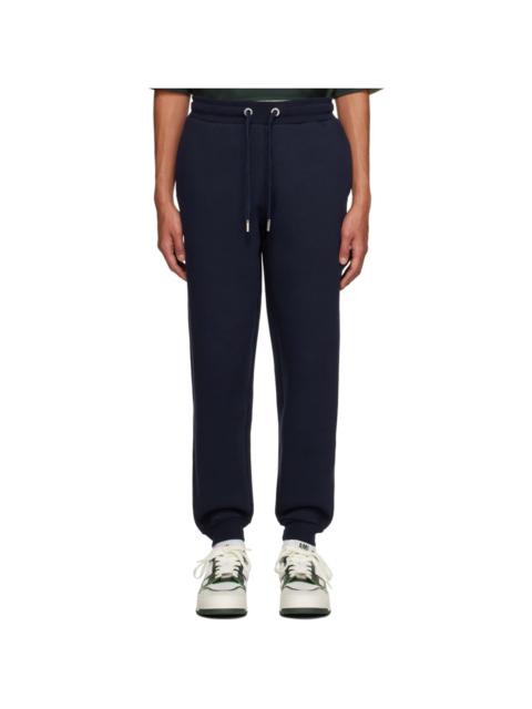 AMI Paris Navy Drawstring Sweatpants