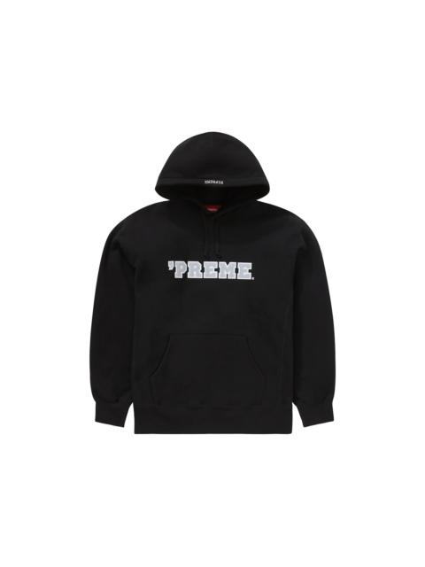 Supreme Supreme Preme Hooded Sweatshirt Black
