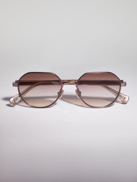 Brunello Cucinelli Geometric titanium frame