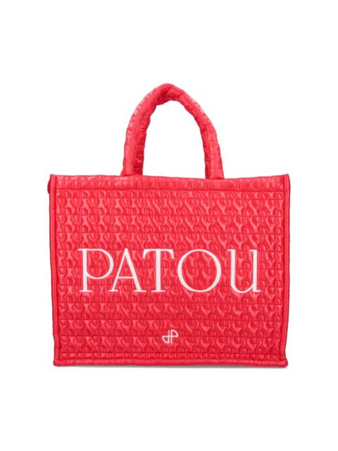 PATOU QUILTED TOTE BAG