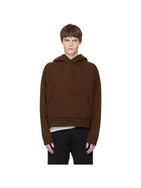 entire studios Brown Heavy Hoodie