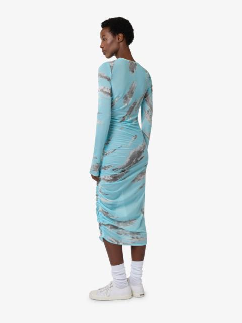 Moschino ARCHIVE CLOUDS TULLE DRESS