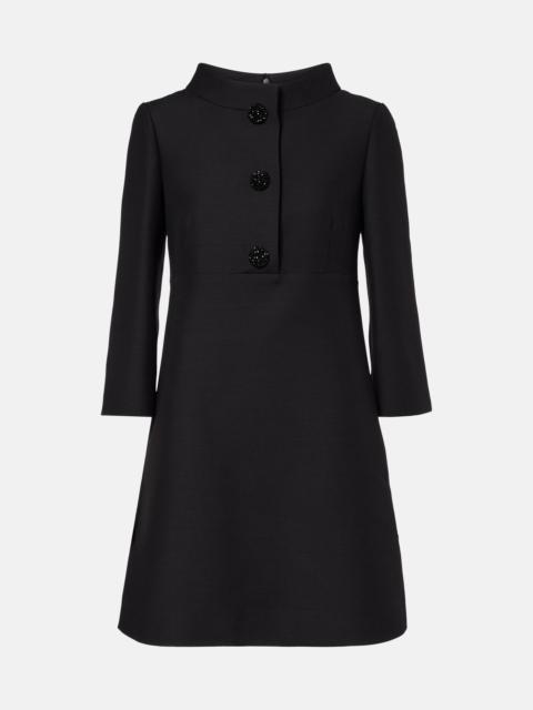 Valentino Crepe Couture minidress