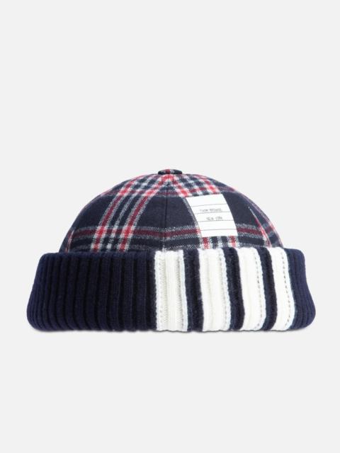 Thom Browne KNIT RIB BRIM HAT