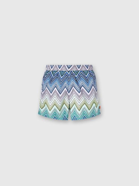 Missoni Swimming trunks with large zigzag print