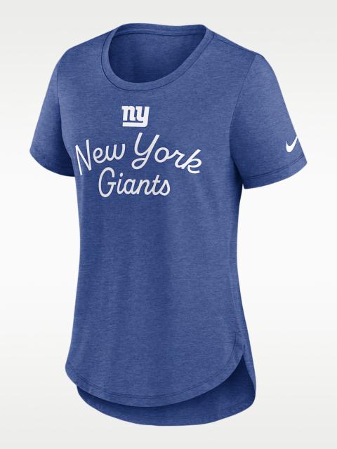 Nike New York Giants Script Women's Nike NFL T-Shirt