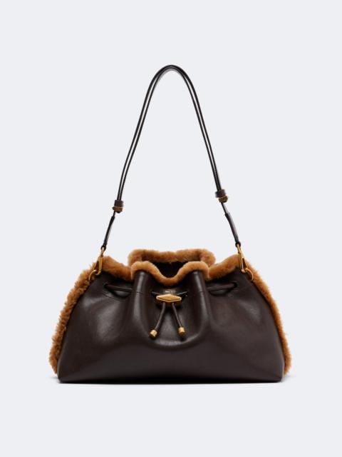 JIMMY CHOO Cinch Medium leather shoulder bag