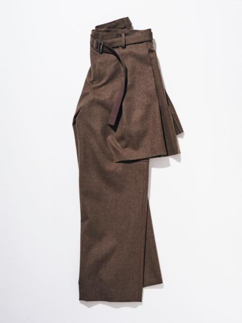 sacai Wool Flannel Pants