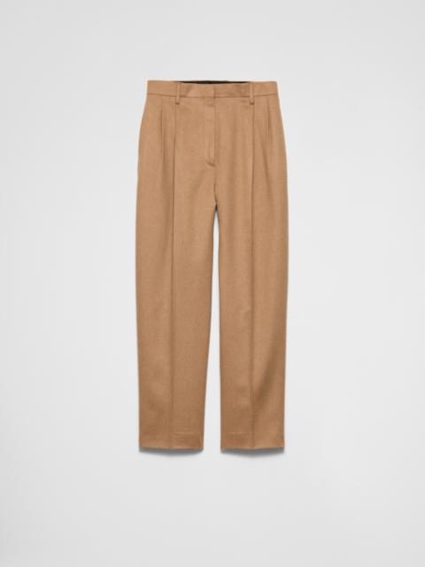 パンツ Prada Cappuccino Twill Pant Prada Pants In Beige | ModeSens