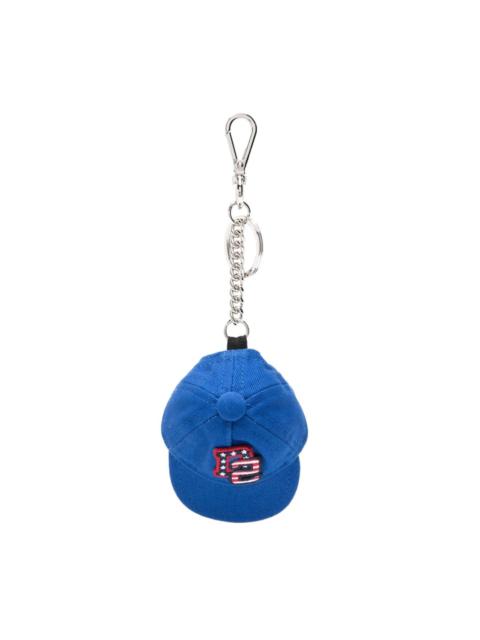 DSQUARED2 logo-patch cap keychain