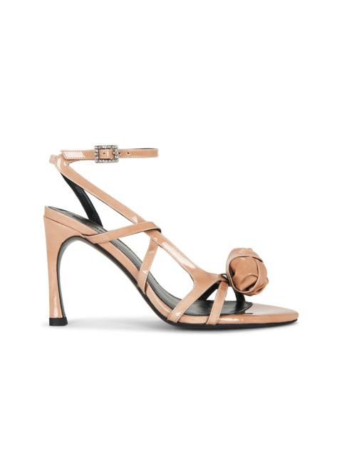 ROTATE High Heel Patent Leather Sandal