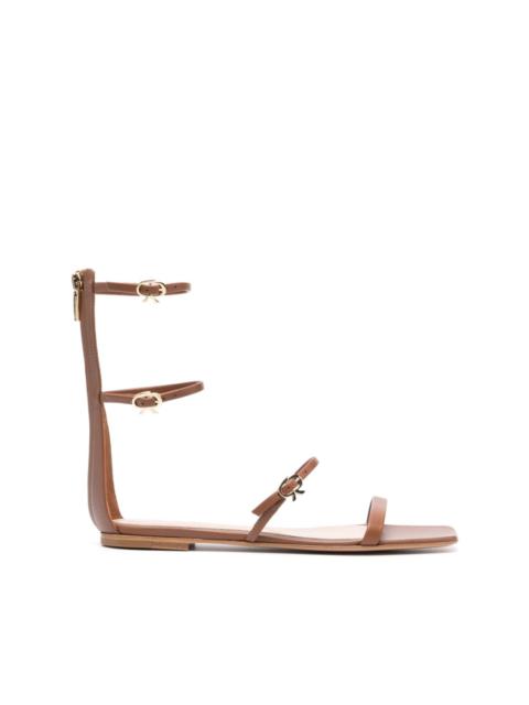 Downtown flat leather sandals