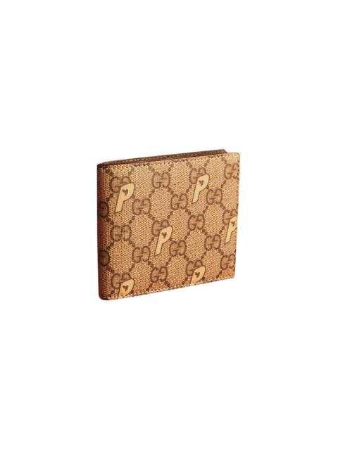 Gucci x Palace GG-P Supreme Bi-Fold Wallet 'Beige'