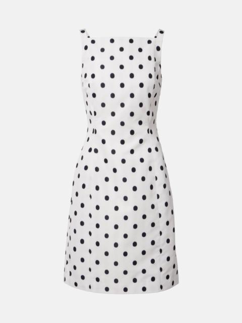 PATOU Polka-dot minidress