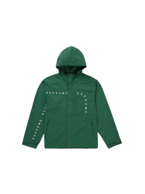 Supreme Supreme Curve Logos Ripstop Jacket Olive