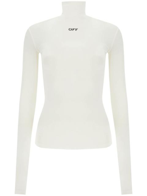 SECOND SKIN LONG SLEEVE TURTLENECK TOP