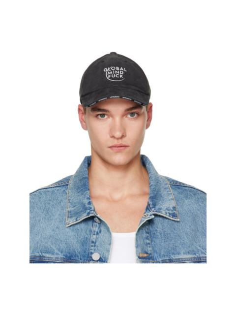VETEMENTS Black 'Global Mind Fuck' Cap