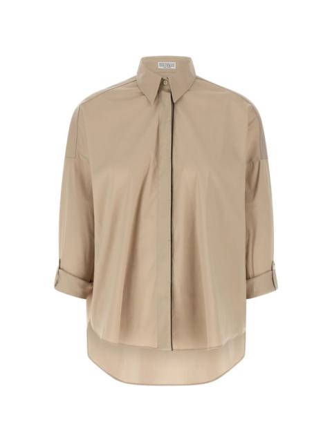Brunello Cucinelli button cotton shirt