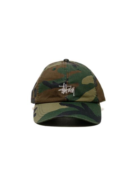 Stüssy Stüssy Basic Stüssy Cap Washed Woodland Camo