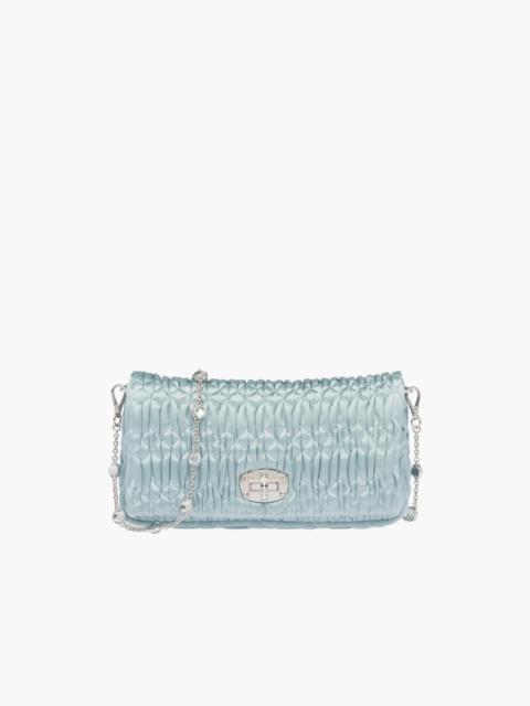 Miu Miu Miu Crystal satin bag