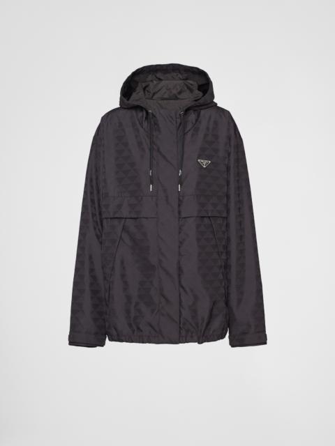 Prada Printed Re-Nylon blouson jacket