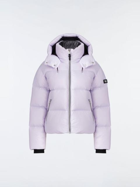 MACKAGE EVIE lustrous light down jacket with hood   for ladies