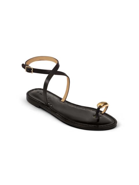 AMANU The Kigali Leather Sandals black