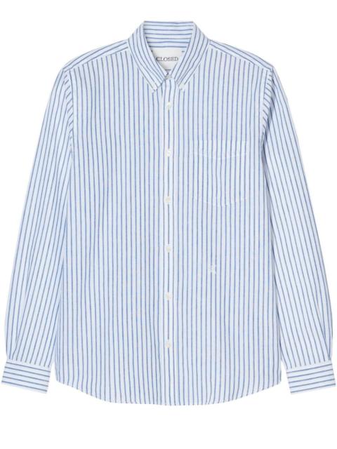 CLOSED striped button-down shirt