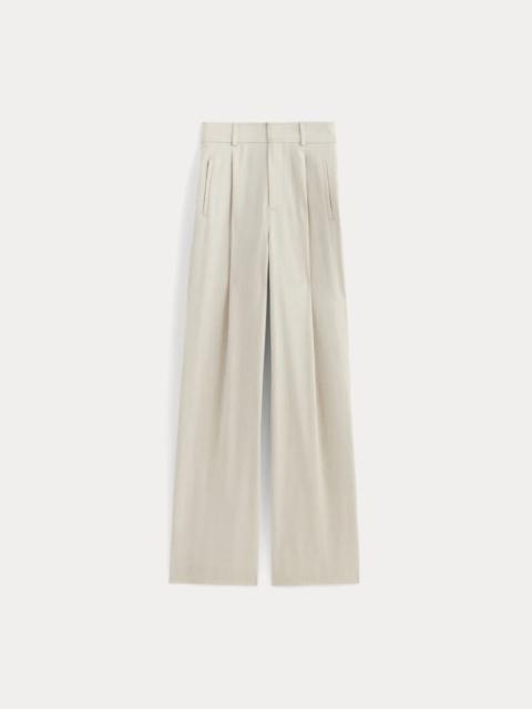 EVERLANE THE DRAPER PLEATED PANT IN BUTTERSMOOTH