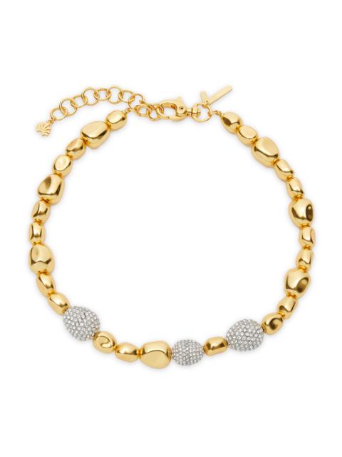 LELE SADOUGHI Women's Pebble 14K-Gold-Plated & Crystal Necklace - Gold