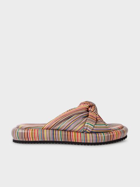 'Signature Stripe' Knot Slides