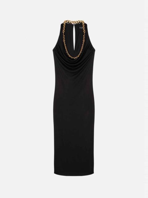 VERSACE Woven Chain Dress