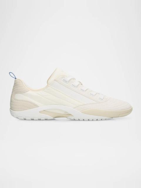 Lanvin Men's Suede & Leather Quilted Runner Sneakers