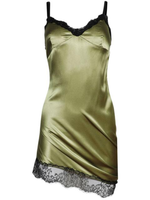 THE ATTICO Asymmetric mini dress