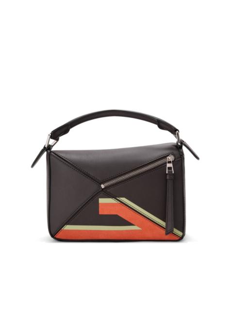 Loewe small Puzzle Futurist Cat tote bag