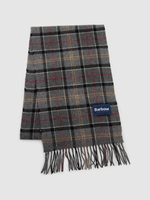 Barbour Tartan lambswool scarf