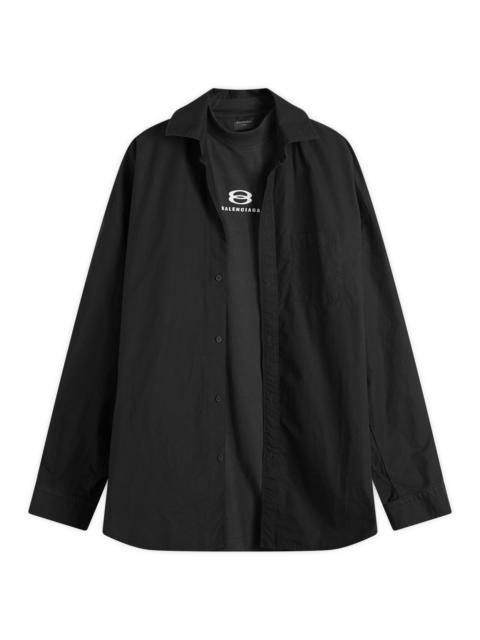 BALENCIAGA Balenciaga Layered Long Sleeve Shirt